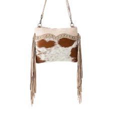 Myra Bag Mesa Rebel Hairon Spotted Tan Bag S-11910