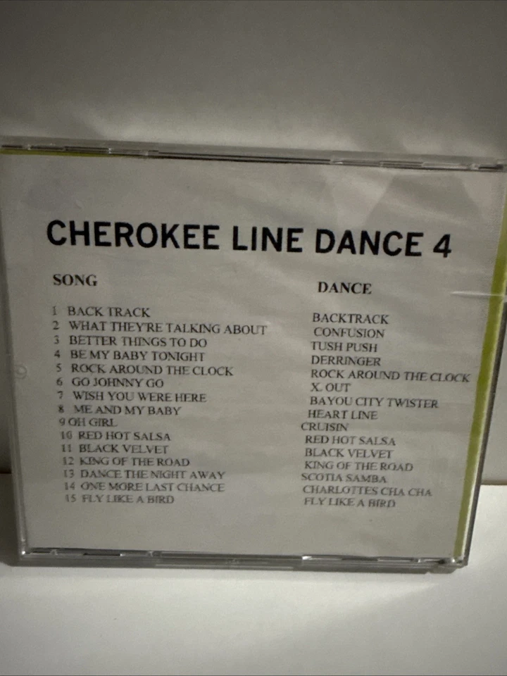 Cherokee Line Dance 4 Cd — 第 2/2 张图片