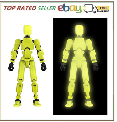 MerryXD T13 3D Action Figure,Assembly Completed Dummy Nova Titan Lucky 13 Action