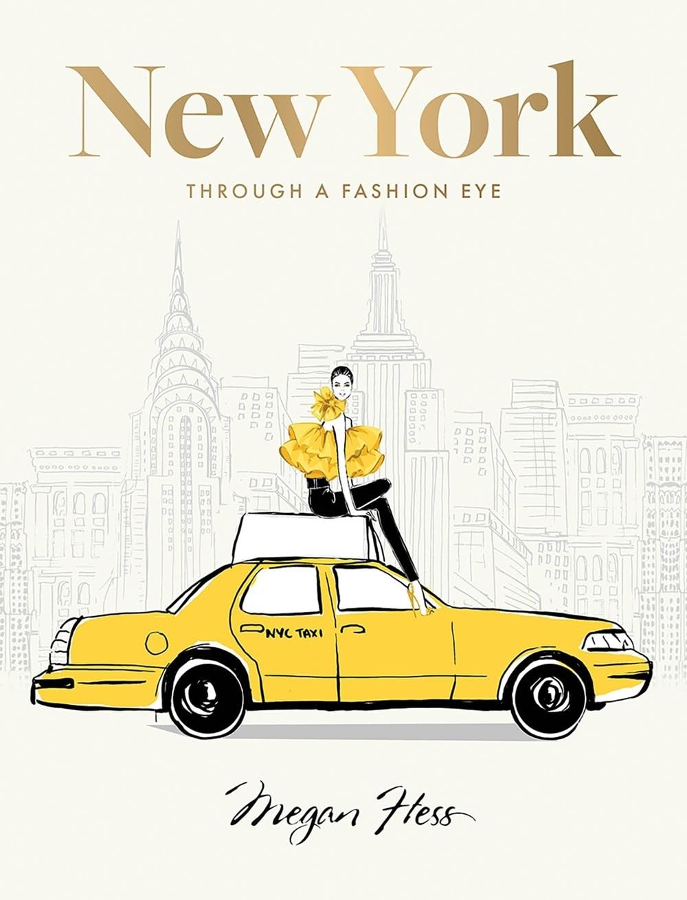 New York: Through a Fashion Eye Special Edition by Megan Hess (Hardback Book) - Image 6
