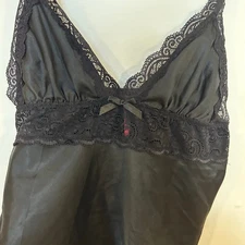 SEVEN TIL MIDNIGHT Sz L Y2K Coquette Cami Lace Babydoll Fairy Grunge Whimsigoth