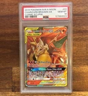 2019 Pokemon Sun & Moon Cosmic Eclipse Charizard & Braixen GX #22 PSA 10
