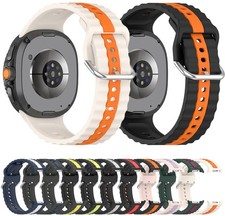 Sport Silicone Watch Band Strap For Samsung Galaxy Watch 8 40/44 /8 Classic 46mm