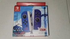 New, Factory Sealed Nintendo Switch Zelda Skyward Sword HD Joy Con Pair - US