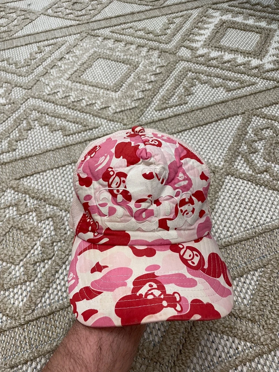 A Bathing Ape Pink Hats for Men for sale | eBay