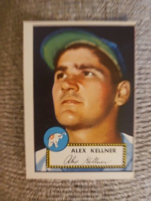 1952 Topps Set-Break #201 Alex Kellner EX-EXMINT Philadelphia As 
