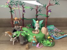 Playmobil 9132 Magical Fairy Forest Set With Fairies and Unicorns