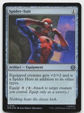 Spider-Suit 176 Uncommon Marvel's Spider-Man Magic: The Gathering Foil Near Mint