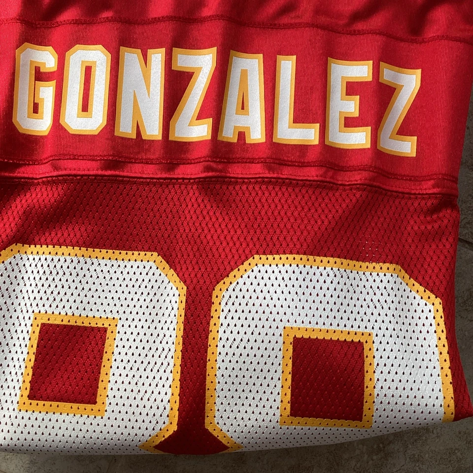 Camiseta Reebok Tony Gonzalez Kansas City Chiefs #88 NFL 2XL NUEVA CON ETIQUETAS Foto 3 de 4