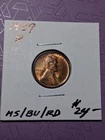 1939-P LINCOLN CENT. MS/ BU/ RD. NICE RB SIDE.