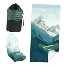 Pack Car Seat Towel Covers with Storage Bag 63 x 3Inch Athletic 2 Yosemite