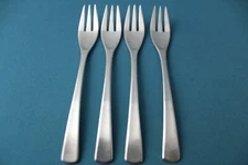 4 Pastry Forks WMF DOMUS Stainless Modern 6 1/8"