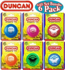 Duncan Yo-Yo Imperial (3) & Butterfly (3) Deluxe Gift Set Bundle - 6 Pack