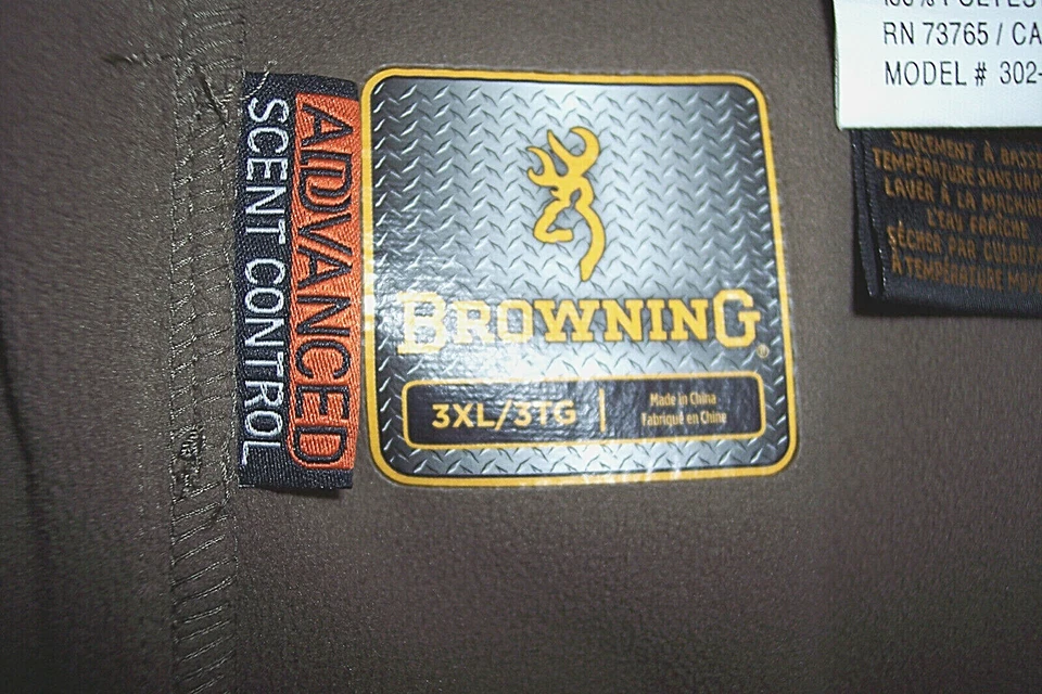 Men 3X Camo Pants Mossy Oak Camo Hunting Pants Advanced Scent Control Lined Pant - Image 4 of 4