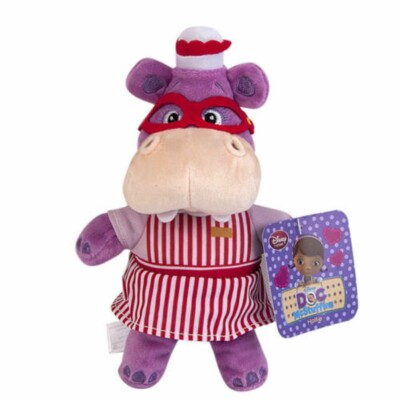 Disney Jr. Doc McStuffins Hallie The Hippo 8'' Plush NWT USA SELLER