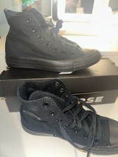 Size 4 - Converse Chuck Taylor All Star High All Black