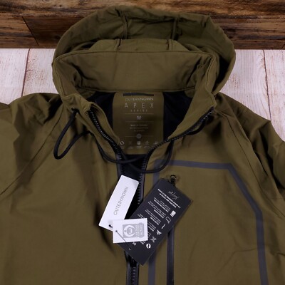 New $298 OUTERKNOWN Apex Active Jacket Men's Size M Olive Green