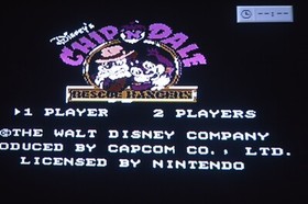 Chip N Dale Rescue Rangers complet Nintendo Nes PAL original CIB ( Europe Game )