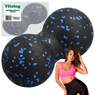 Faszien Massageball Duoball Peanut Faszienball Massage Rollen Massagebälle 16x8
