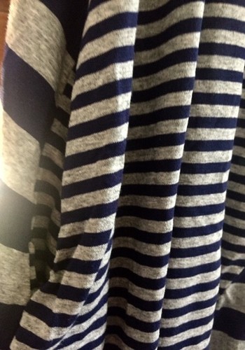 Tuta donna pagliaccetto grigia righe blu nuova etichette Seven Made in Italy TU - Foto 4 di 6