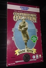 Babe Ruth Starting Lineup SLU 12 inch figure Cooperstown Collection Red Sox RARE