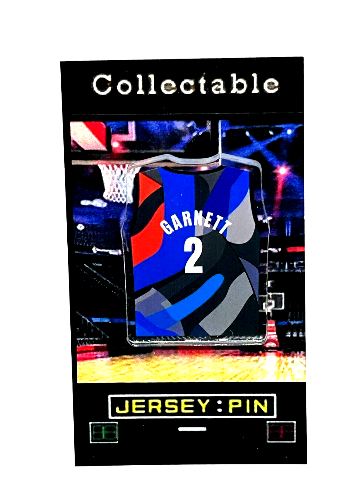 Kevin Garnett New Jersey Nets Jersey Lapel Pin – Classic Collectable with Free Shipping