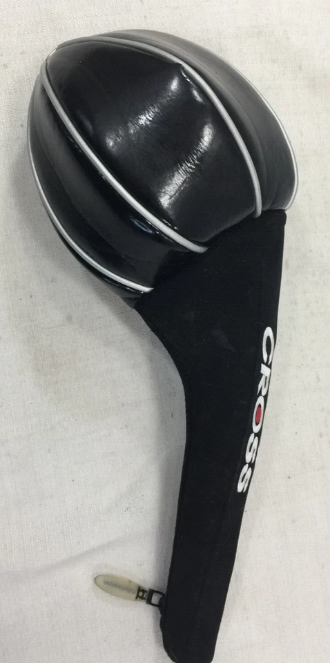 Nickent Genex Cross Golf Club Head Cover Black Hybrid & iron - Imagem 4 de 4