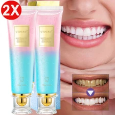 2xNiacinamide Whitening Toothpaste,Natural Niacinamide Toothpaste Teeth Cleaning