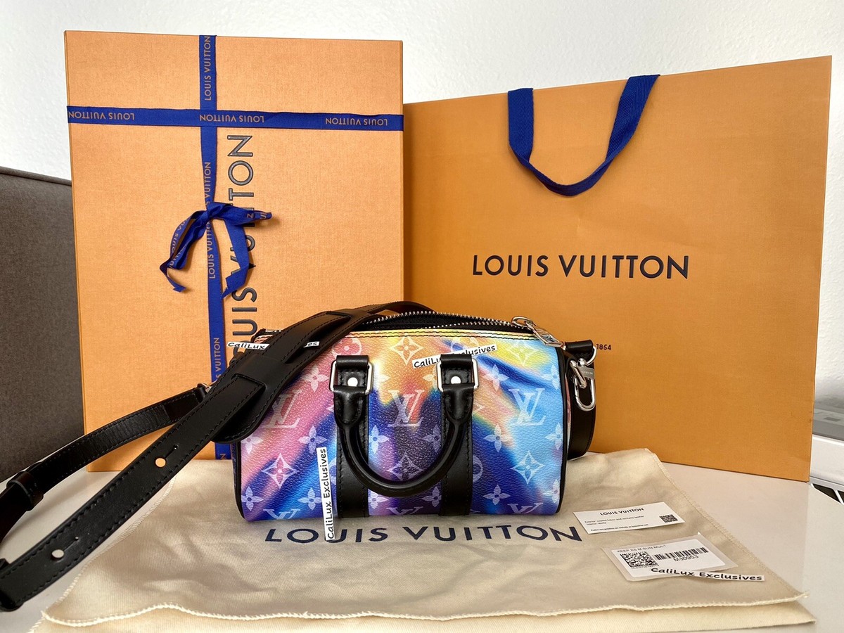 NEW Authentic Louis Vuitton Monogram Sunset XS KEEPALL NEW Authentic Louis Vuitton Monogram Sunset XS KEEPALL