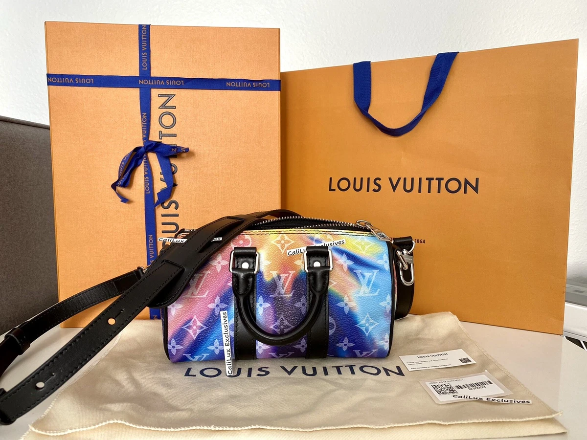 NEW Authentic Louis Vuitton Monogram Sunset XS KEEPALL Speedy Nano Mini