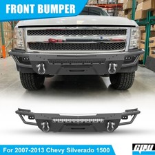 For 2007-2013 Chevy Silverado 1500 Pickup Modular Front Bumper With Winch Plate For 2007-2013 Chevy Silverado 1500 Pickup Modular Front Bumper With Winch Plate