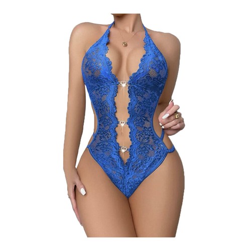 Sexy Women's Corset Lingerie Bra Set Ladies Thong G-String Underwear Nightwear - Picture 10 of 16