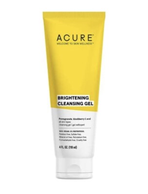 ACURE Brightening Facial Scrub 100% Vegan |For A Brighter Appearance | Sea K...