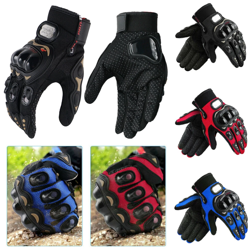 Motorbike racing gloves discount