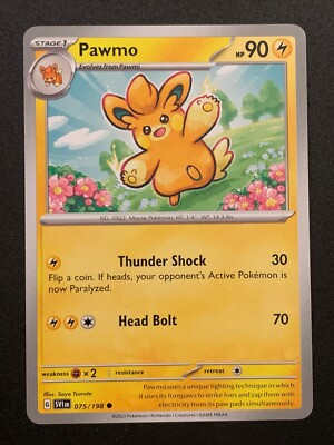 Pawmo | 075/198 | Common | Scarlet & Violet Base Set | Pokemon TCG | eBay Pawmo | 075/198 | Common | Scarlet & Violet Base Set | Pokemon TCG | eBay