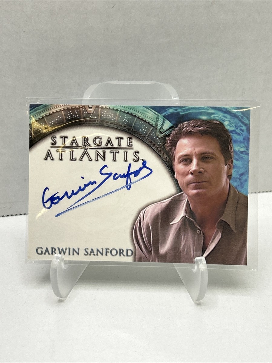 Stargate Atlantis On Card Autograph Card Garwin Sanford As Simon