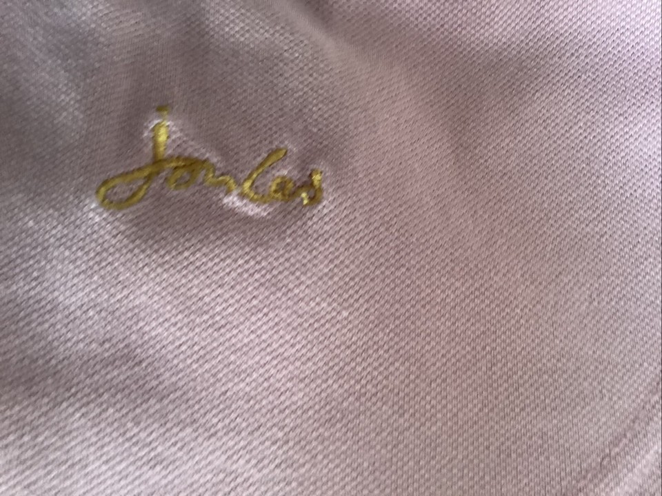LADIES JOULES 'DUNSDEN' DUSKY PINK POLO SHIRT UK 10 eBay