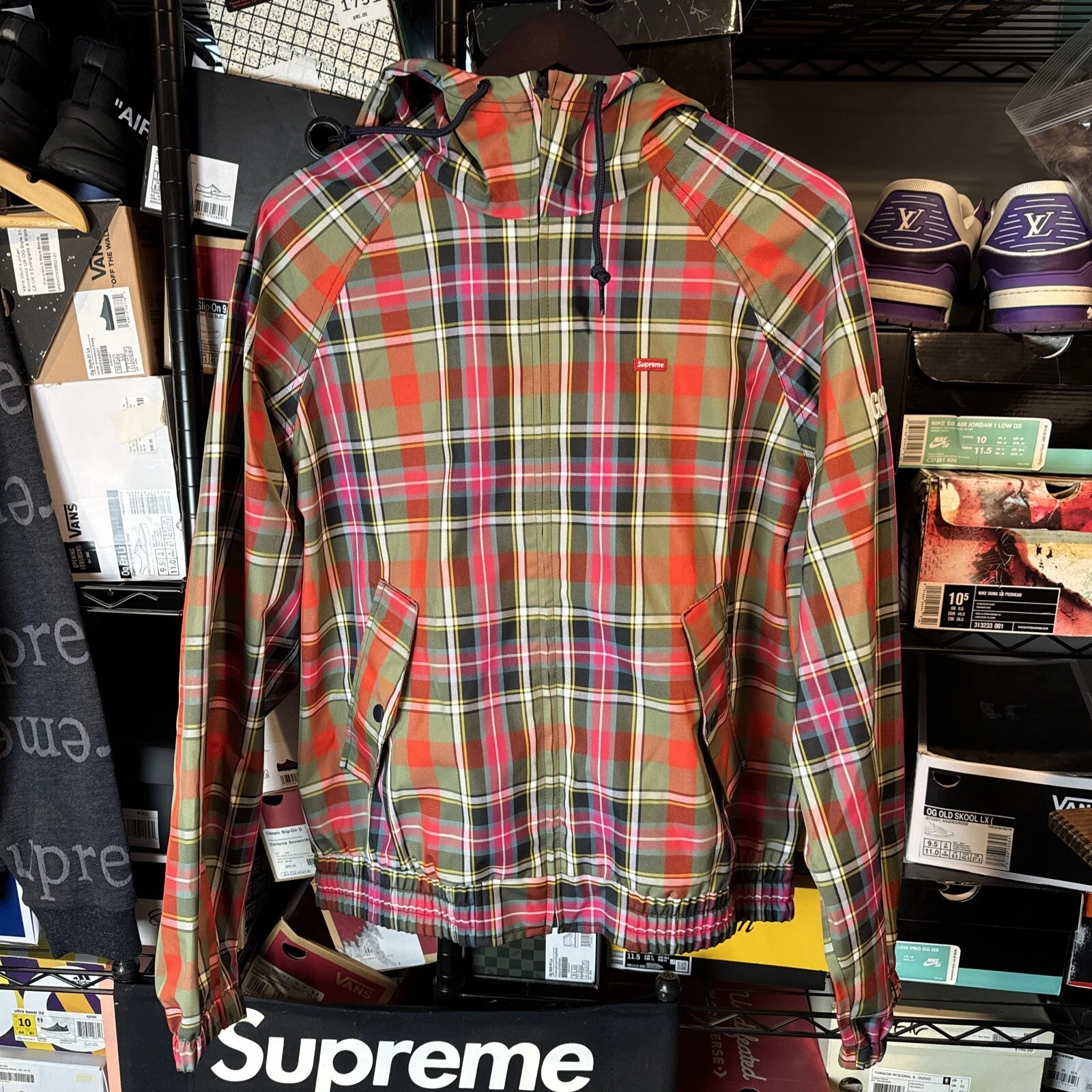 Grande veste Gore Tex rayée multicolore Supreme 