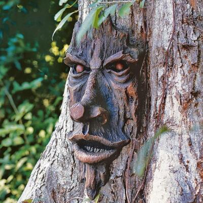 New Tree Sculpture Tree Face Dec Tree Hugger Yard Art For Garden Dec DG