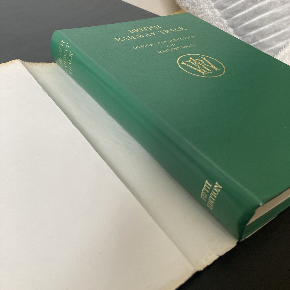 Vintage British Railway Track Design Construction Maintenance Fifth