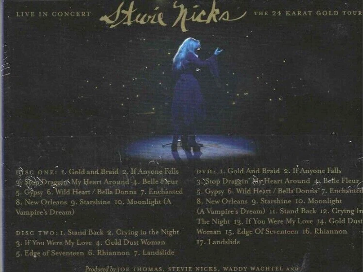 Stevie Nicks , NEW 2 CDS & DVD ,24 Karat Gold Live Concert Best of Hits Greatest - Image 2 of 4