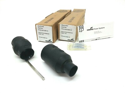 2637326B11M Cooper Drain Wire Adapters 0.965-1.100 Insulation Diameter(Lot of 2)