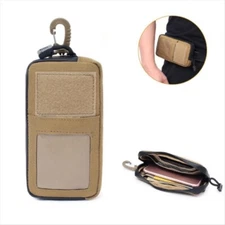 Tactical Molle Wallet Pouch Coin Card Holder Storage Bag Money Pouch Pack