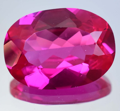 Flawless Natural Mogok Rose Pink Ruby 52.90 Ct Oval Shape Certified Gemstone