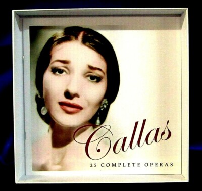52 CD Classical Box Set: Maria Callas - 25 Complete Operas - MCPS