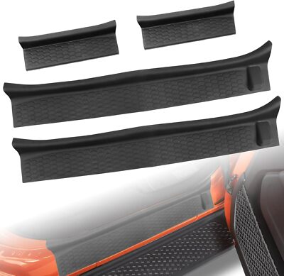 Door Sill Guards Kit for 2018-2024 Jeep Wrangler JL Unlimited & Gladiator JT