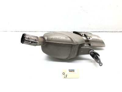 2015-2018 PORSCHE MACAN LEFT DRIVER REAR EXHAUST MUFFLER TAIL PIPE OEM