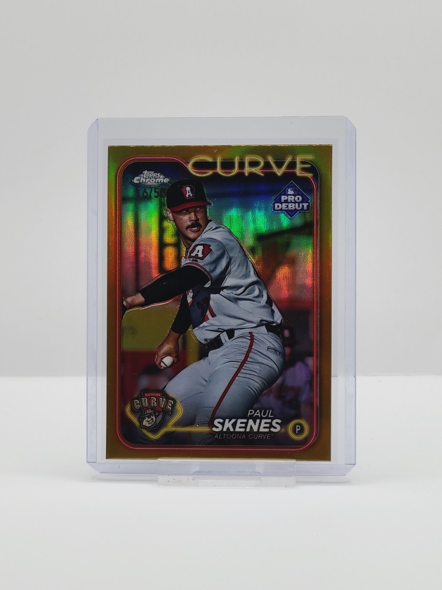 2024 Topps Chrome PAUL SKENES RC Rookie /50 - Gold - Pro 2024 Topps Chrome PAUL SKENES RC Rookie /50 - Gold - Pro