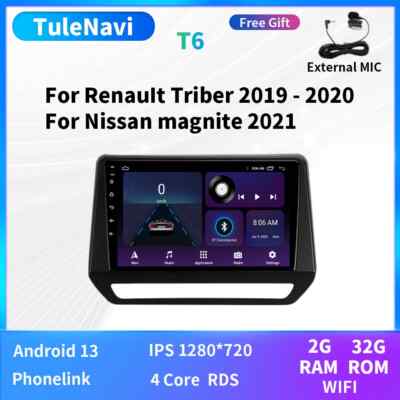 For Renault Triber For Nissan Magnite Multimedia Video Player Auto Car Radio GPS