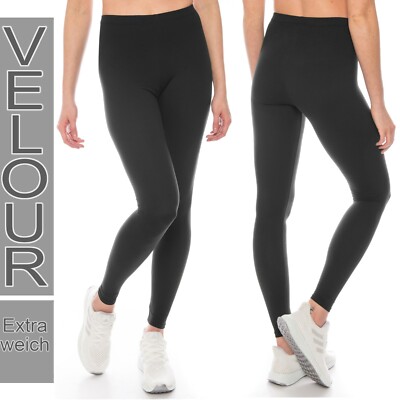 Damen Sport-Leggings High-Waist Yoga-Hose Sexy Sporthose Hoher Bund 36-48